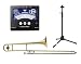Bach Prelude TB711 Trombone w/ Bonus Instrument Store Trombone Stand and Tuner
