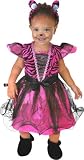 Child's Toddler Pink Tigress Dress Costume (6-18m)