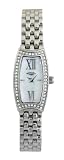 Rotary Ladies Steel, Stone-Set, Waterproof Quartz Bracelet Watch