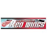 NHL Hockey Detroit Red Wings Bumper Sticker (2-Pack)
