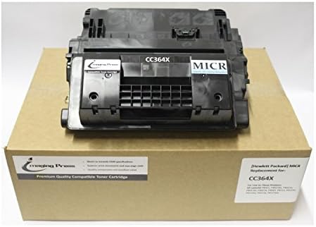 IP Premium Quality HP CC364X / 64X MICR Toner Cartridge for Check Printing [24,000 Page Yield]