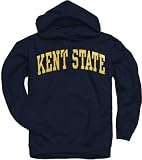 Kent State Golden Flashes Navy Arch Hooded Sweatshirt
