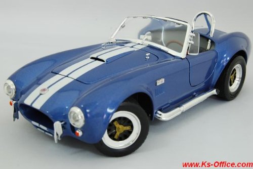 【FORD】シェルビーコブラ 1964y(ブルー) 1/18モデルカー(ミニカー)