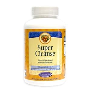Natures Secret Super Cleanse Herbal Supplement Tablets 200count