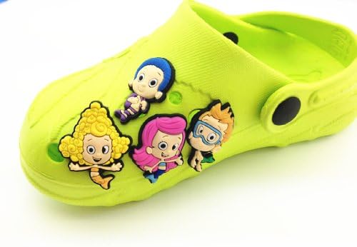 12 Frozen Shoe Charms for Croc Fits Shoes & Wristband Bracelet Party Kids Gifts