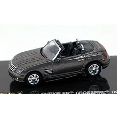 Chrysler Crossfire Roadster, met.-grau, offen, Modellauto, Fertigmodell, Ricko 1:87