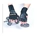 Golds Gym, Guanti per sollevamento pesi  con  polsiera regolabile e chiusura a strappo con velcro, M