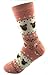 Jiye Womens Merino Ragg Wool Ankle Cubs Socks 5-Pack