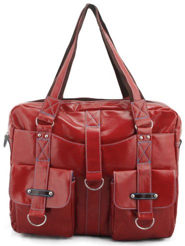 Urban Junket Robin Laptop Bag - Scarlet On Sale
