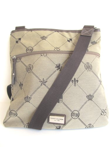 Tommy Hilfiger Cross Body Purse Khaki/Brown