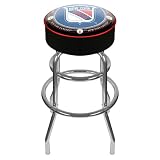 Best Quality NHL Throwback New York Rangers Padded Bar Stool