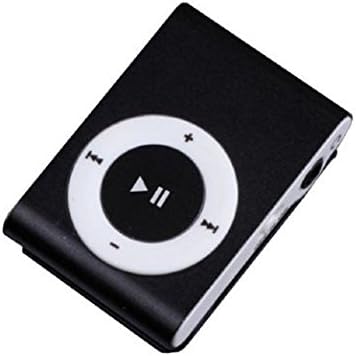 Innoda Mini Clip Metal USB MP3 Player Support Micro SD TF Card Music Media Black