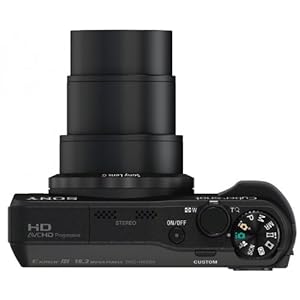 Appareil photo numérique Sony DSC-HX20V 3 Sony - DSC-HX20V - Appareil photo numérique - Zoom optique 20x - 18,2 Mpix - 3D - GPS - Noir