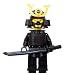 Samurai (Black) - miniBIGS Custom Ninjago Minifigure
