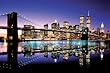 1art1 43768 New York - Brooklyn Bridge, Farbig Poster (91 x 61 cm)