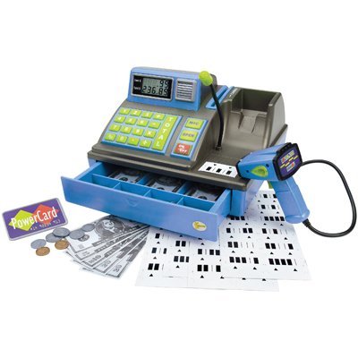 Childrens Toyshop  Toys : YOUniverse Talking Cash Register - Blue/Green