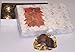 Gourmet Food : Scott's Cakes 1/2 Pound Dark Chocolate Covered Caramels in a Poinsettia Box