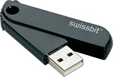 Swissbit SWISSMEMORY USB MiniTwist - USB flash drive - 256 MB - Hi-Speed USB