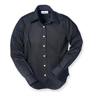 Buy Bill Blass Ladies' Wrinkle-free Long Sleeve Stretch Poplin Shirt by Bill Blass
