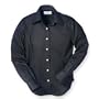 Bill Blass Ladies' Wrinkle-free Long Sleeve Stretch Poplin Shirt in White - Medium