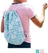 HYP - Print Cotton Sheeting Cinch Sack with Rope (HY803)