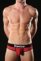 BumGear Sheer Mesh Thong - Red