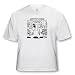 Pianist Envy - White Infant Lap-Shoulder Tee (6M)