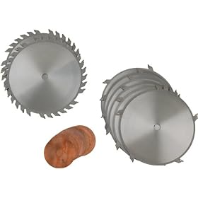Click here to buy Grizzly H7777 8 Dado Blade Set by Grizzly.