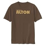 T-Shirt Brown  Property Of Alton  Name