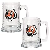 Cincinnati Bengals Set of 2 Beer Mugs