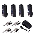 PT-04A 2 in 1 Radio Wireless Flash & Studio Trigger x 4 Receivers for Nikon Canon Pentax,Olympus Systems