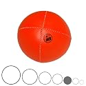 Silicone coated juggling ball - orange