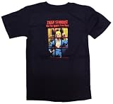 Impact Men's David Bowie Ziggy Phonebooth Short Sleeve T-Shirt,Black,Small