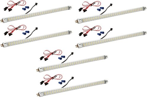 6 x Gold Stars T5128301-06 LED 12