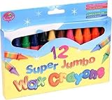 Review grafix  / (Grafix) 12 Super Jumbo Wax Crayons