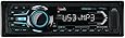 BOSS AUDIO MR1308UABK Marine Single-DIN MECH-LESS  Receiver, Bluetooth, Detachable Front Panel, Wireless Remote