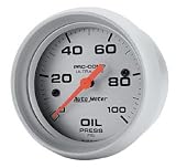 Auto Meter 4353 Ultra-Lite Full Sweep Electric Oil Pressure Gauge