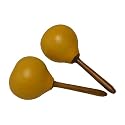 Maracas, Fruit, Yellow, Pair