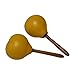 Maracas, Fruit, Yellow, Pair