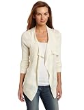 Calvin Klein Womens Novelty Stitch Flyaway Sweater