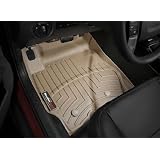2008-2011 Mercury Mariner Tan WeatherTech Floor Liner (Full Set) [Dual Floor Posts] by WeatherTech