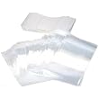 200 White Block Reclosable Zip Bags Resealable Lock 6" x 4"