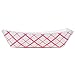 A World Of Deals #200 Paperboard Red Check Food Tray, 2-lb Capacity (Pack of 250)