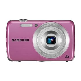Samsung PL20 Digital Camera - Pink (14.2MP, 5x Optical Zoom, 2.7-inch LCD)