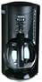 Krups 467-42 10-Cup Crystal Arome Time Coffee Maker, Black