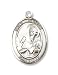 St. Andrew the Apostle Sterling Silver Medal with 18" Sterling Chain Patron Saint of Fisherman & Scotland