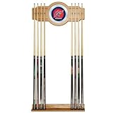NBA Washington Wizards Billiard Cue Rack with Mirror