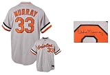 Eddie Murray Autographed Jersey - Baltimore Orioles, Grey Throwback Cooperstown Collection - Autographed MLB Jerseys