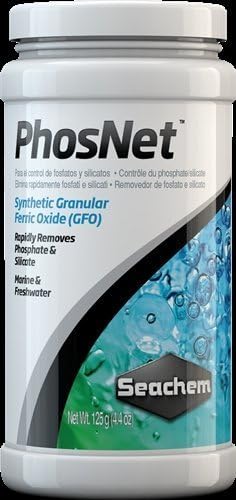Seachem PhosNet Phosphate Silicate Remover Aquarium Filter Media, 125g/4.4 oz by Lambert Vet Supply