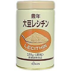 豊年 大豆レシチン(顆粒250g缶)